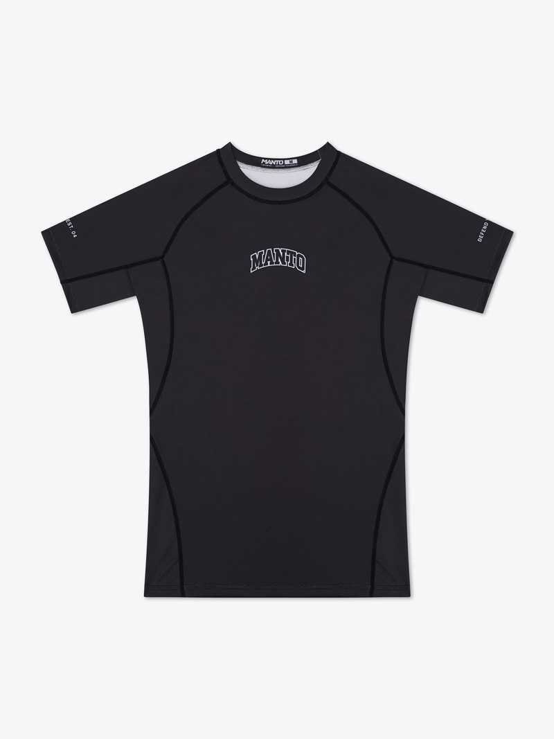 MANTO Varsity RASHGUARD -black